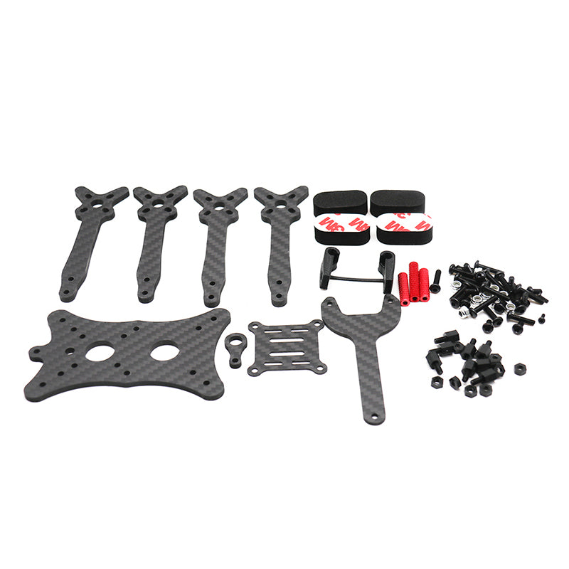 TCMM Floss 210 5 Inch Frame 210mm Wheelbase 4mm Arm Carbon Fiber for RC Drone FPV Racing Frame Kit