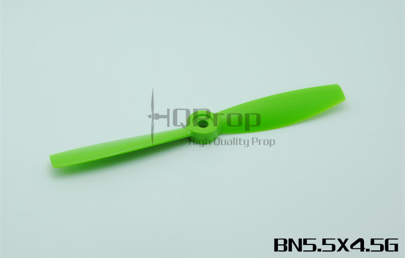 HQProp Bull Nose 5.5X4.5G CCW Green (2 pcs per pack)