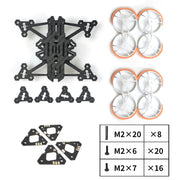 AxisFlying AirForce PRO X8-2.5 inch- Frame Kit (Black Color Guards)
