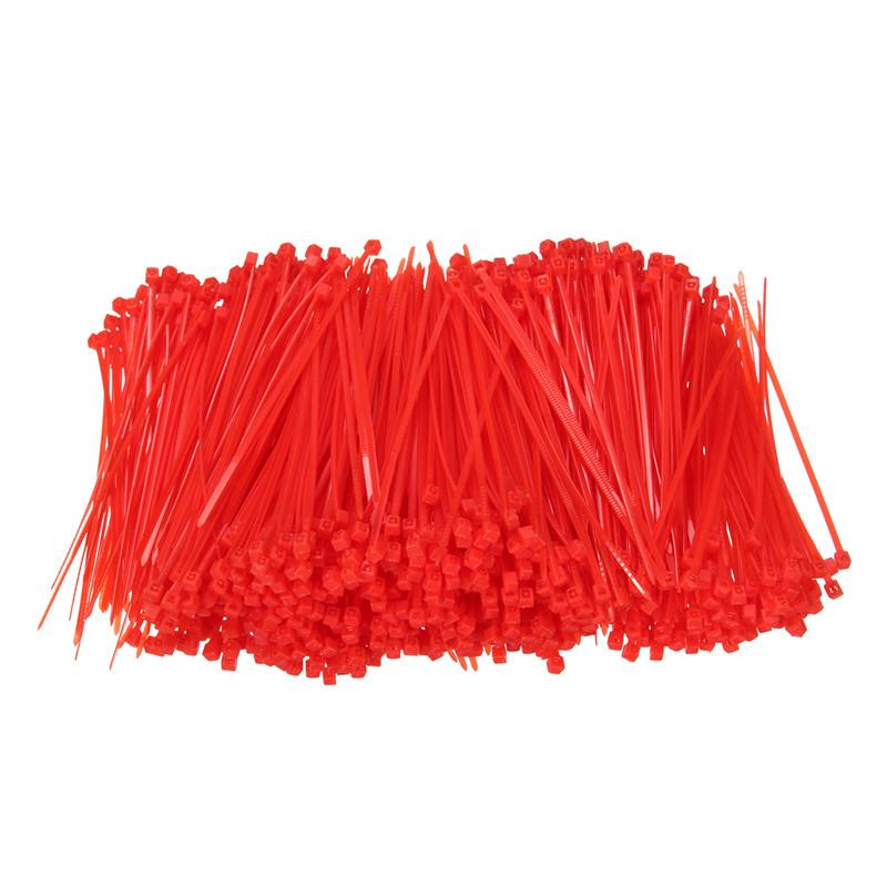 RED CABLE TIE (10pcs) 100mm