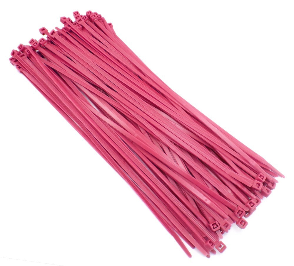 LIGHT PINK CABLE TIE (10pcs) 100mm