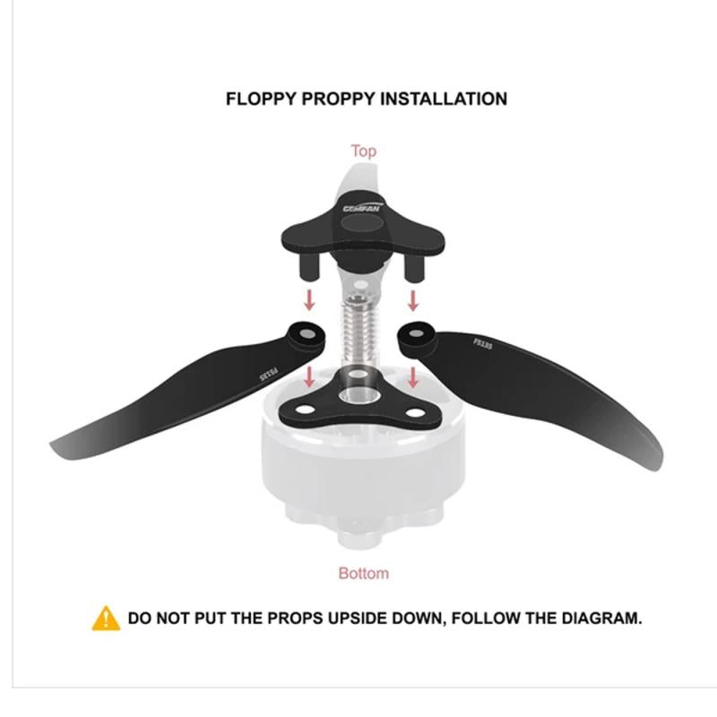 GF F5135 FLOPPY PROPPY 3 BLADE - BLUE