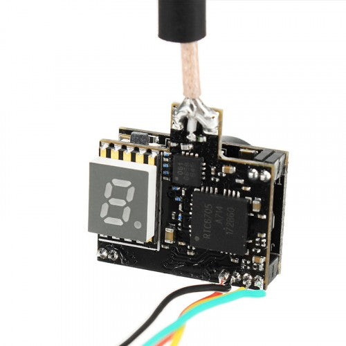EACHINE  TX05 0.01/5/25/50/100/250mW Switchable w/ OSD AIO 5.8G 72CH VTX 600TVL NTSC Mini FPV Camera