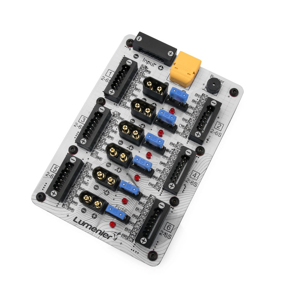 Lumenier ParaGuard - Safe Parallel Charging Board (XT60 6 Port)