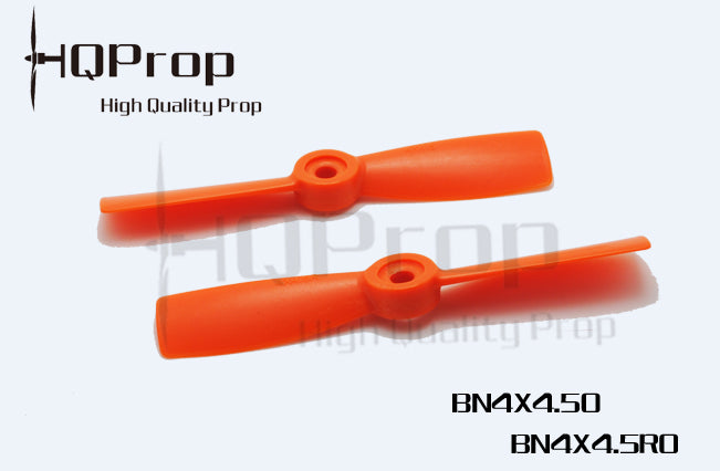 HQProp Bullnose 4X4.5RO CW Orange (2 pcs per pack)