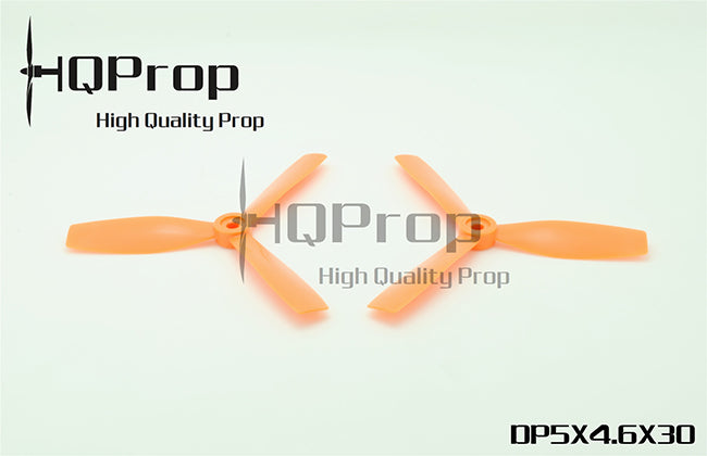 HQ Prop Durable Blade DP5*4.6*3 Orange (2 CW & 2 CCW)