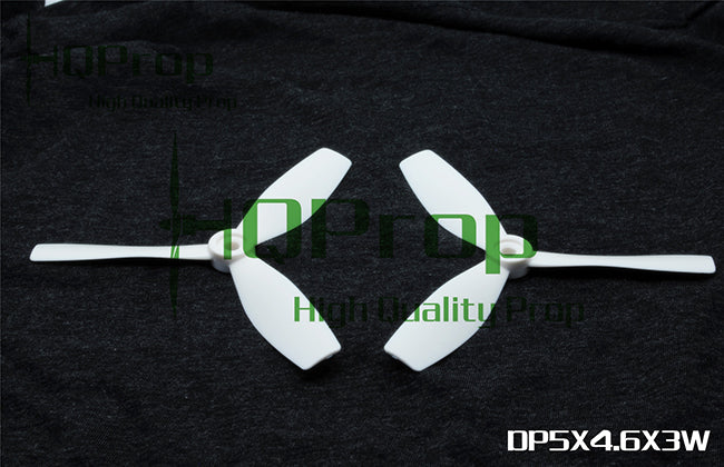 HQ Prop Durable Blade DP5*4.6*3 White (2 CW & 2 CCW)