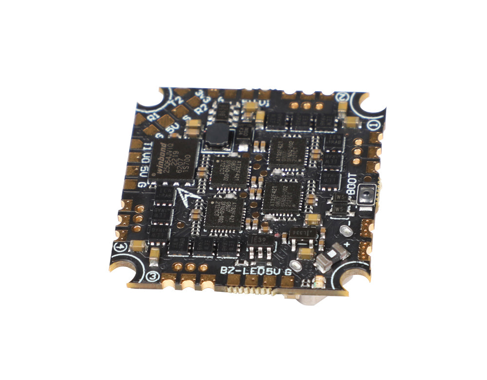 T-MOTOR F411 1S 13A BLHELI_32 AIO FLIGHT CONTROLLER - 25.5X25.5MM