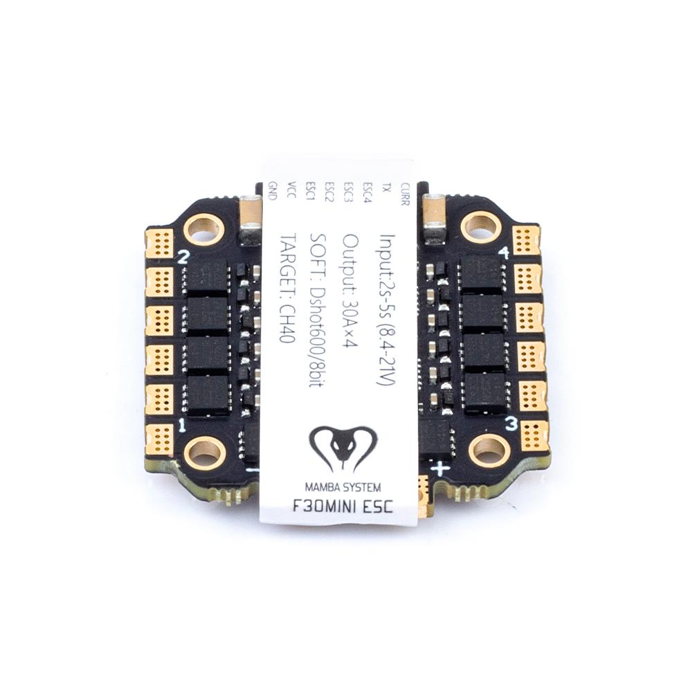 ESC-MAMBA F30MINI 2-5S 4 IN 1 BLHELI_S DSHOT600 ELECTRONIC SPEED CONTROLLER