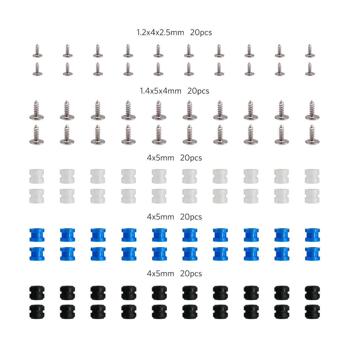 BetaFPV Screws and Rubber Dampers