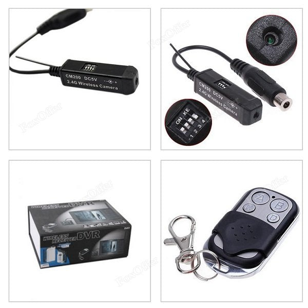 Boscam CM200 Smallest 8ch 2.4GHz wireless mini camera