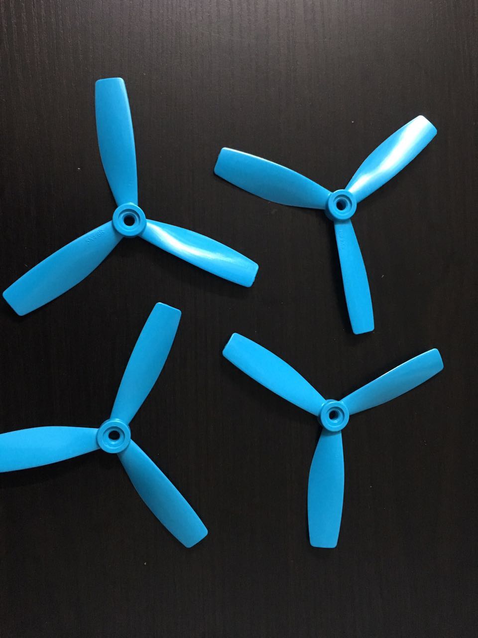 HQ Prop Durable Blade DP 5*4.6*3 Blue (2 CW & 2 CCW)