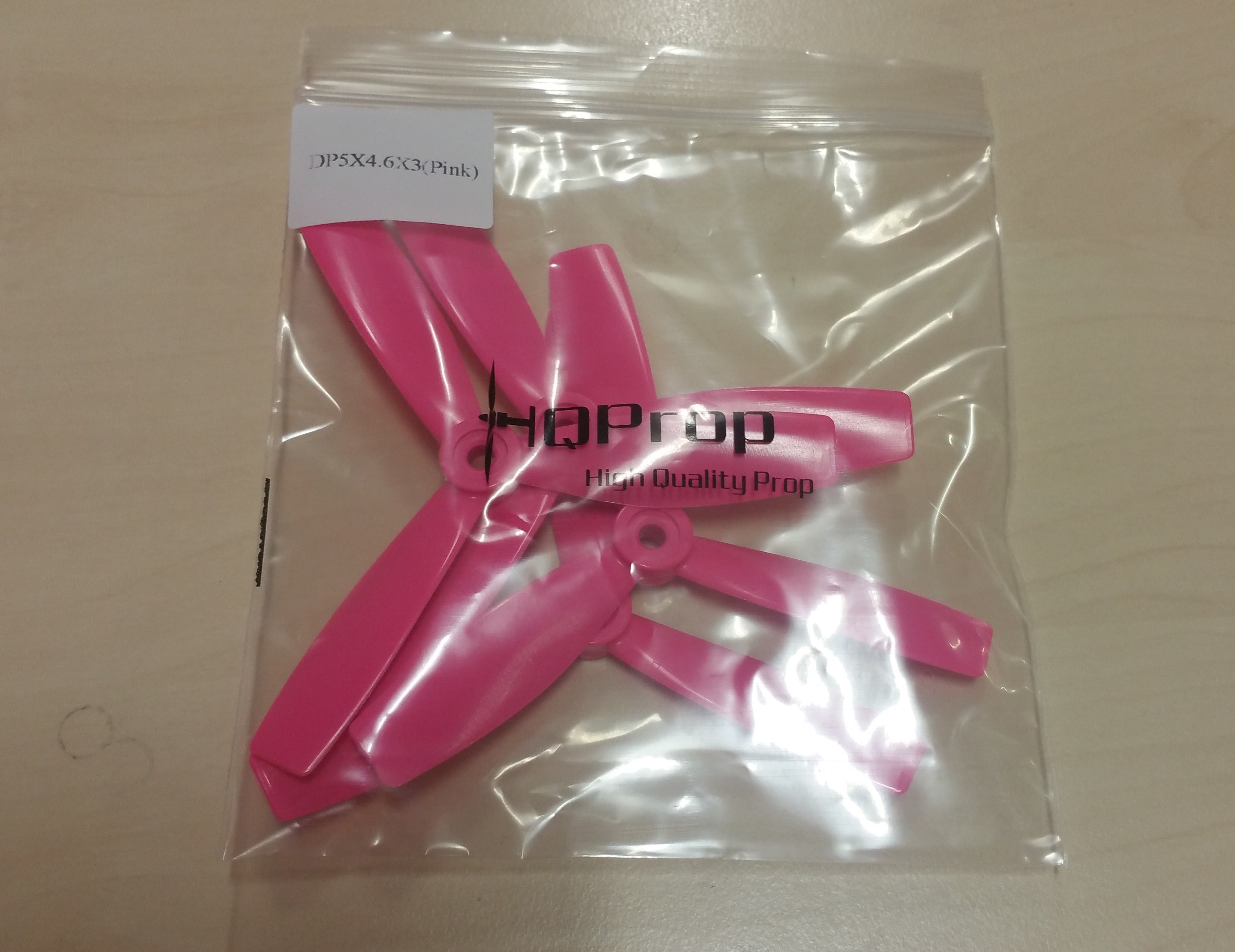 HQ Prop Durable Blade DP5*4.6*3 Pink (2 CW & 2 CCW)