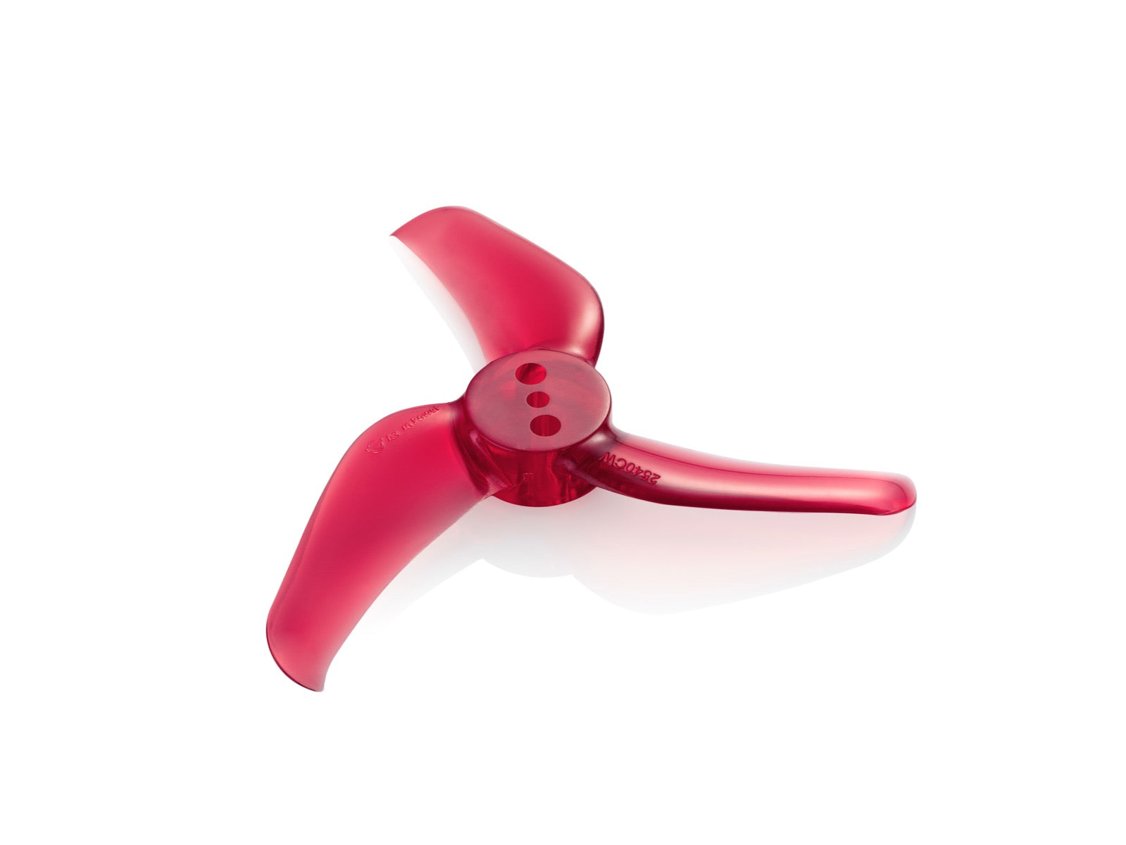 Azure Power 2540 Tri-Blade (4CW+4CCW) Prop Color Red