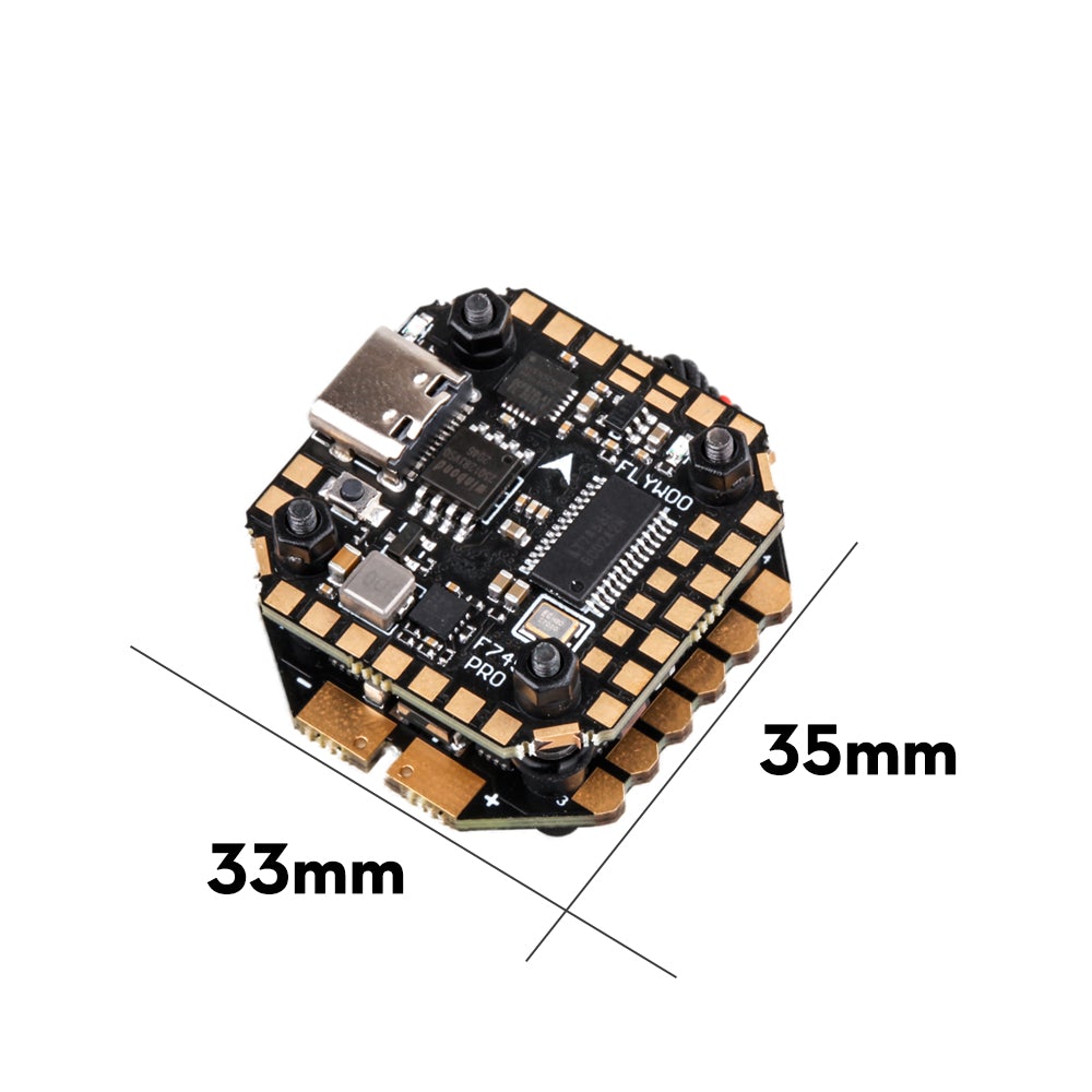 Flywoo Goku Versatile F745 Pro Mini Stack ( F745 FC+ 40A ESC ) 8Bit 2-6S (20x20)