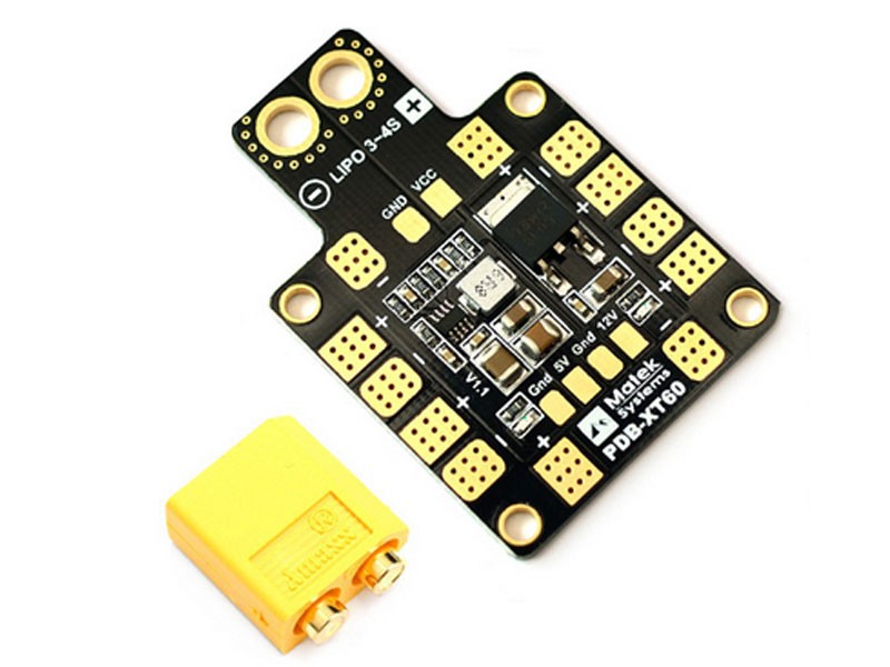 Matek Systems PDB-XT60 with BEC 5V and 12V
