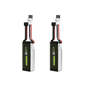 Flywoo 2PCS Explorer 420mAh LiHV 2S 80C Battery （Flywoo XT30UP）