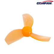 GEMFAN 35MM DURABLE TRI-BLADE PROPELLERS 1MM SHAFT (4CW+4CCW)  ORANGE