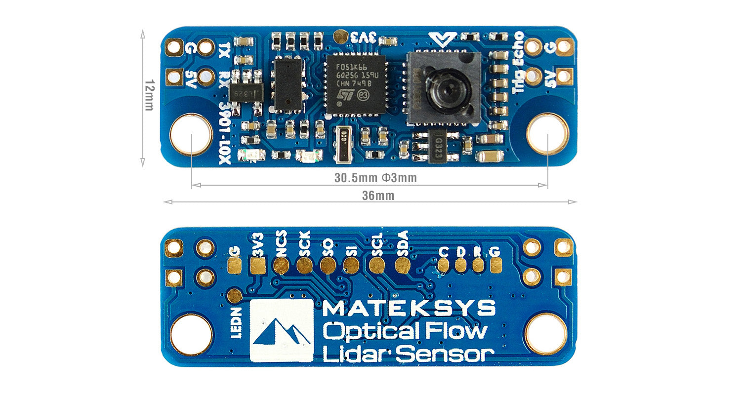 MATEK OPTICAL FLOW & LIDAR SENSOR 3901-L0X