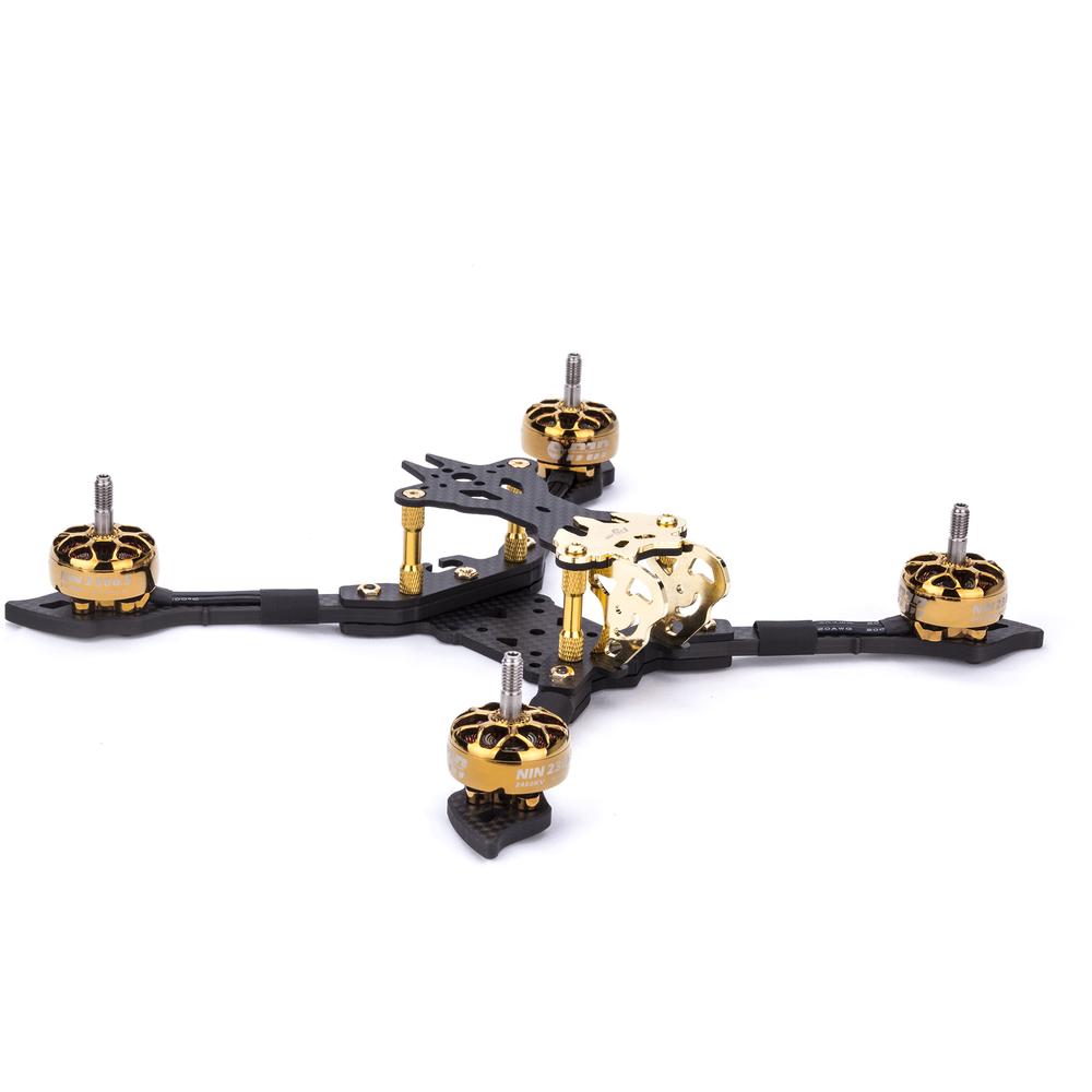 FLYWOO VAMPIRE-2 5'' Racing freestyl frame Kit (Gold )