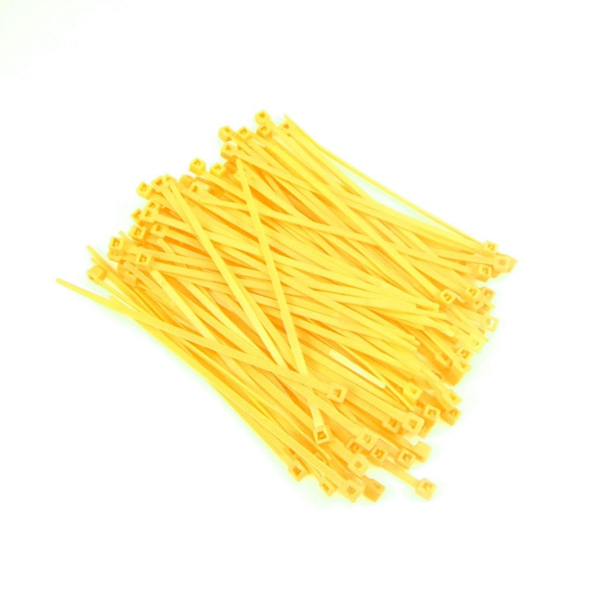 YELLOW CABLE TIE (10pcs) 100mm