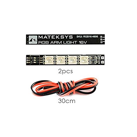 Mateksys RGB ARM LIGHT 16V, 46*6MM