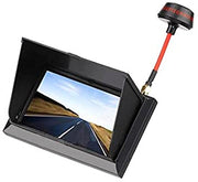 FXT F408 4.3" All-in-One FPV Monitor w/ Raceband (Black)