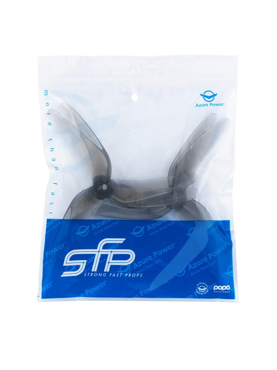 Azure Power 5148 Tri-Blade Strong Fast Props (2CW+2CCW) Color Iron Grey