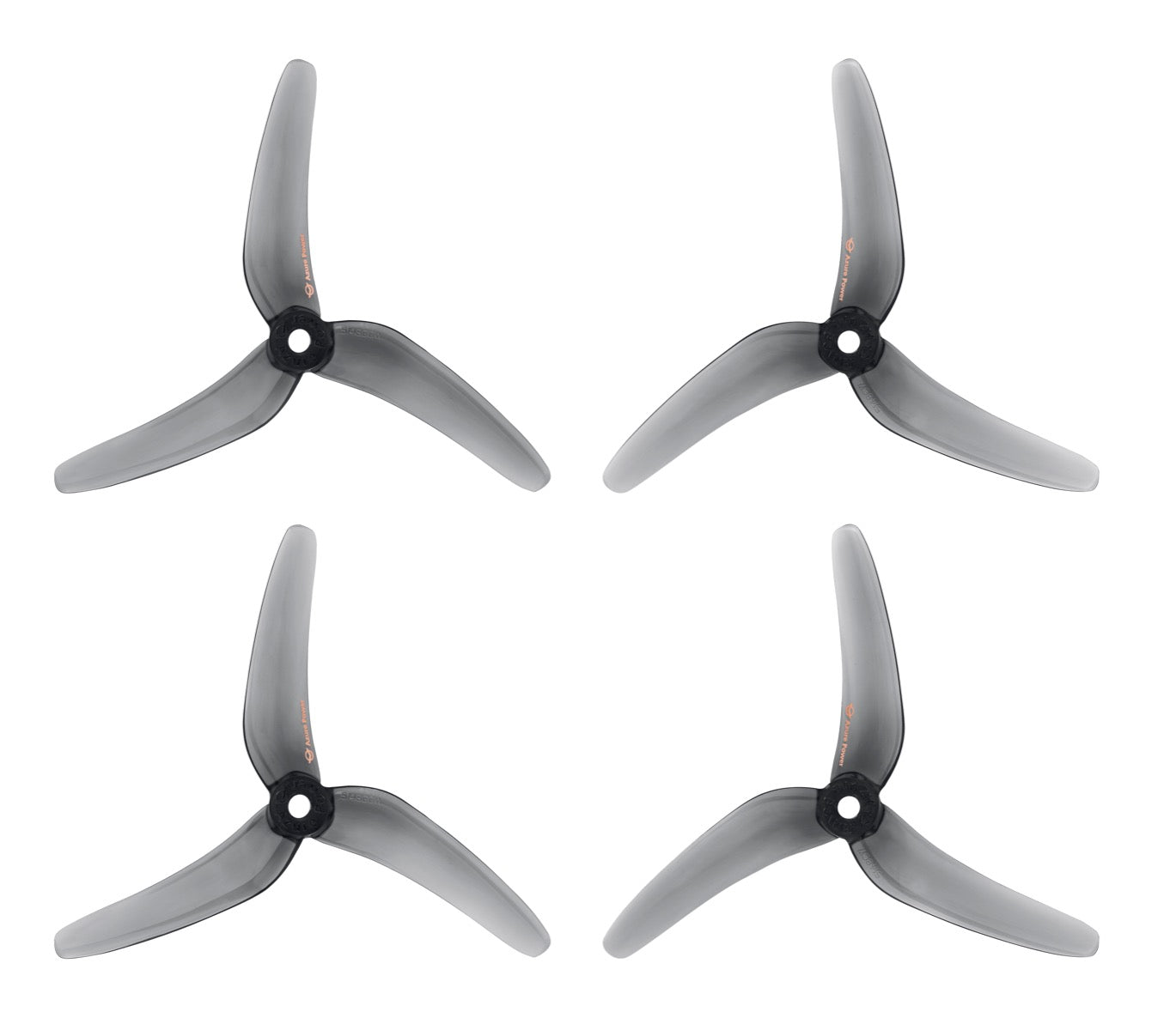 Azure Power 5148 Tri-Blade Strong Fast Props (2CW+2CCW) Color Iron Grey