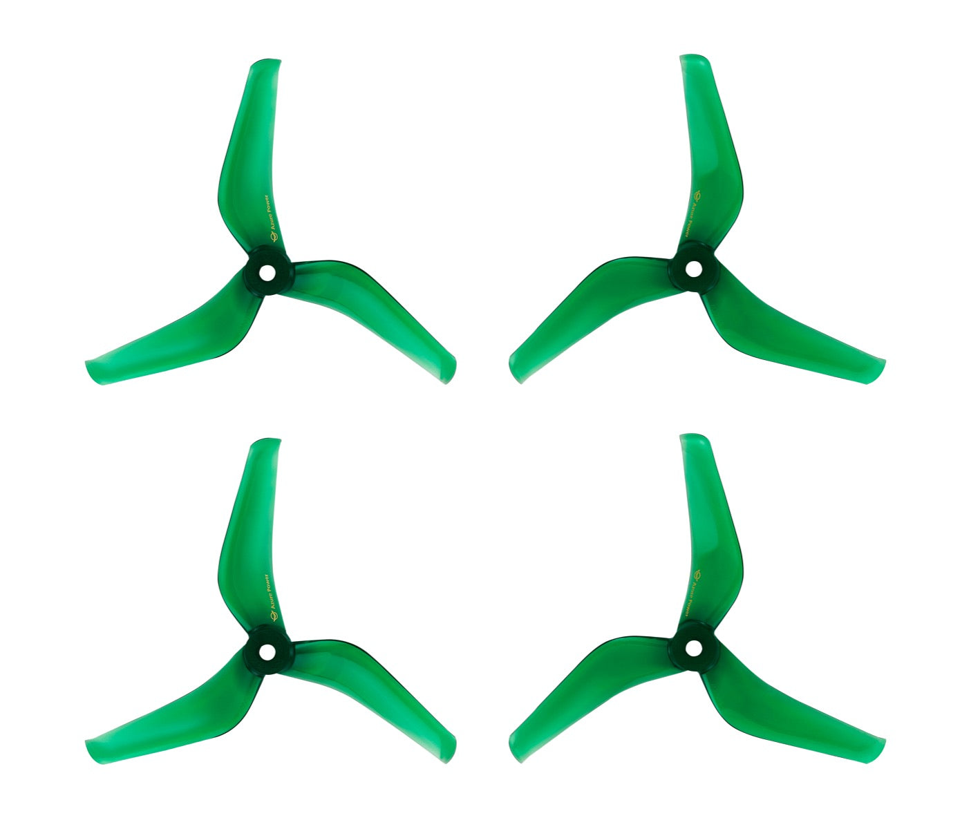 Azure Power 5150 Tri-Blade Strong Fast Props (2CW+2CCW) Color Greenery