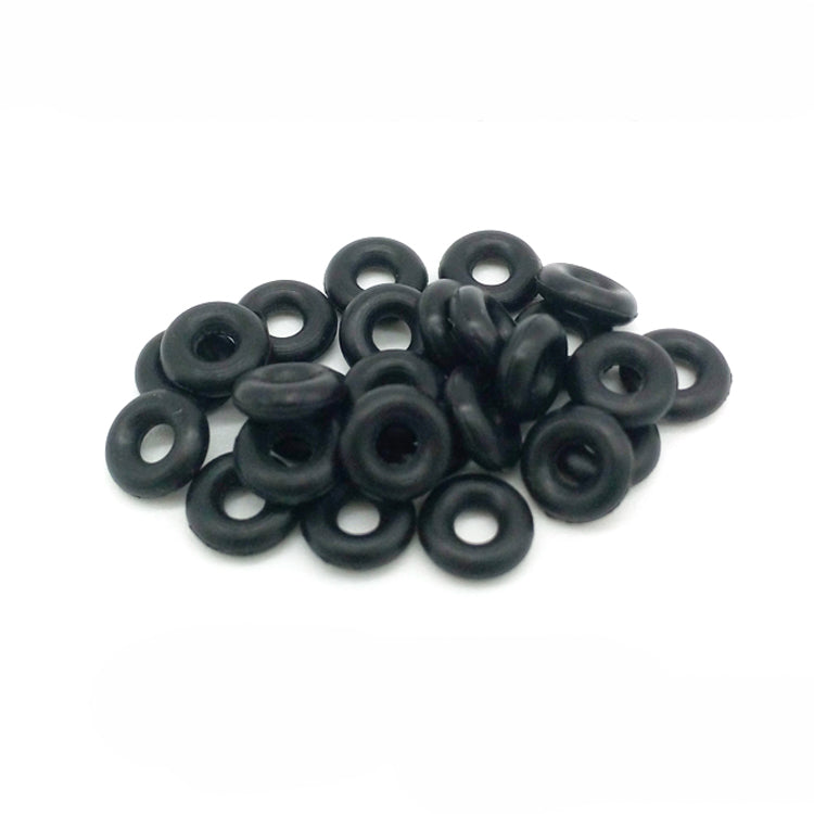 DIATONE 3MM RUBBER RING BLACK (10PCS)