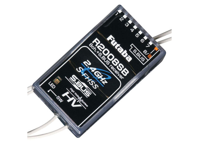 Futaba R2008SB 2.4GHz S-FHSS Receiver