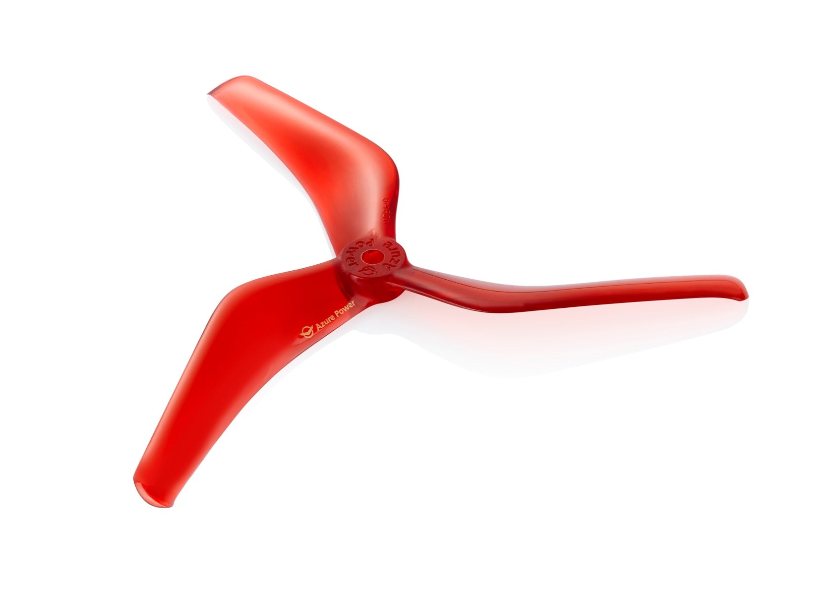Azure Power 6145 Tri-Blade Big Smooth Props (2CW+2CCW) Color Red