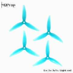 HQ Durable Prop 6X3X3V1S (2CW+2CCW) Color Light Blue Poly Carbonate