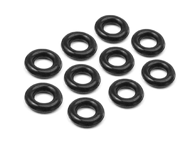 DIATONE 3MM RUBBER RING BLACK (10PCS)