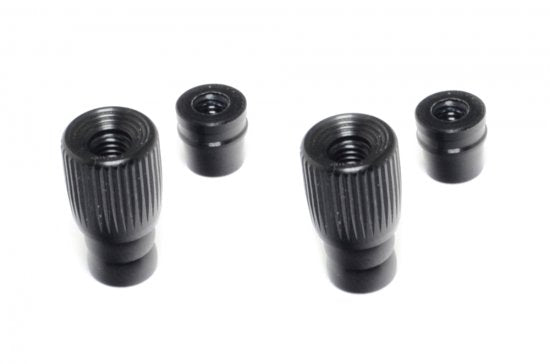 Frsky 3D M4 Aluminum Gimbal Stick Ends Pole BLACK