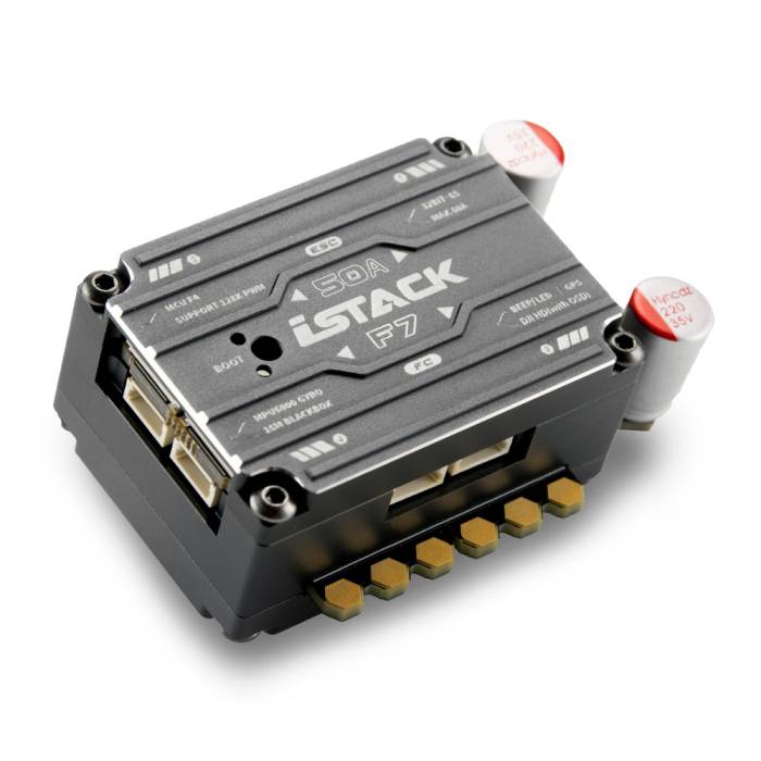 Axisflying iStack - F722 DJI FC + 50A 128K PWM ESC - Mini 20x20 (Plug and Play)
