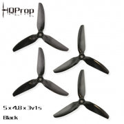 HQ Durable Prop 5X4.8X3V1S (2CW+2CCW) Color Black Poly Carbonate