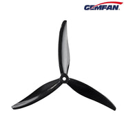 GEMFAN CINELIFTER 7" 7035 7X3.5X3 TRI-BLADE PROPELLERS - BLACK Reinforced PC