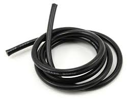 8 awg silicone wire black color
