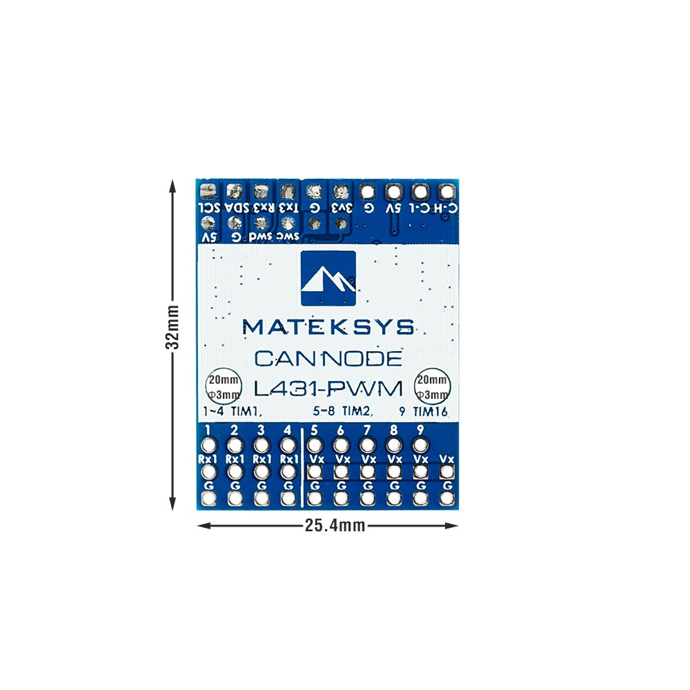 MATEK CAN-L4-PWM AP_PERIPH DRONECAN TO PWM ADAPTER