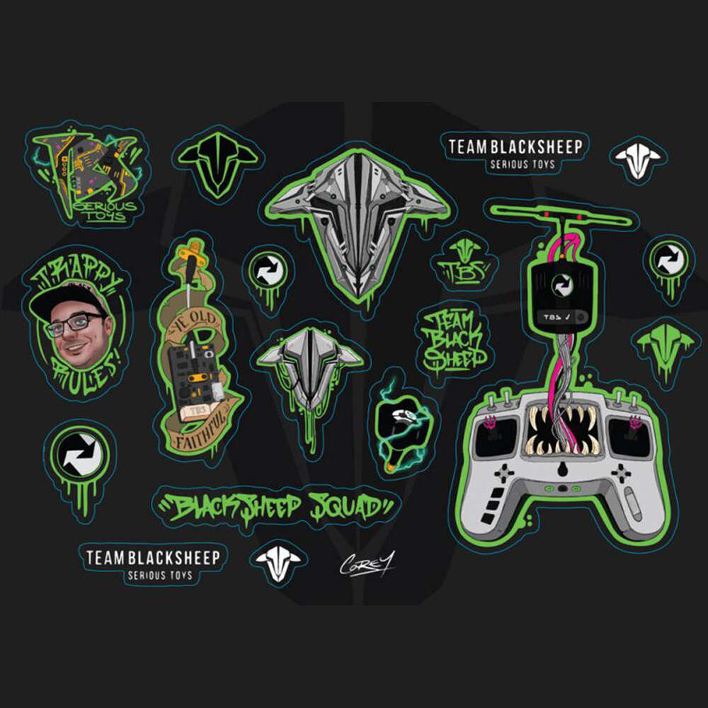 TBS STICKERS - COREY