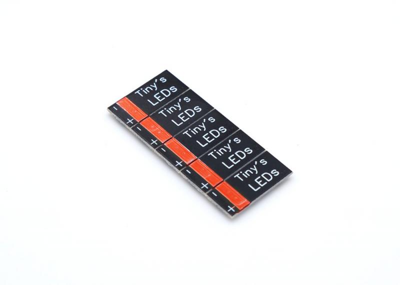 TINY LEDS 3-6S (5PCS) COLOR ORANGE