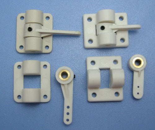 HY007-01001 FRONT WHEEL STEERING ARMS & MOUNTS