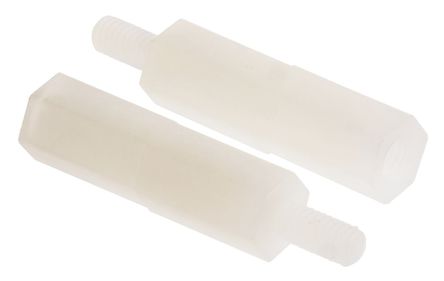 M3 x 25mm-6mm Nylon Spacer HTS-325 ( 10 PCS Per Pack)