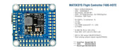 MATEKSYS Flight Controller F405-HDTE