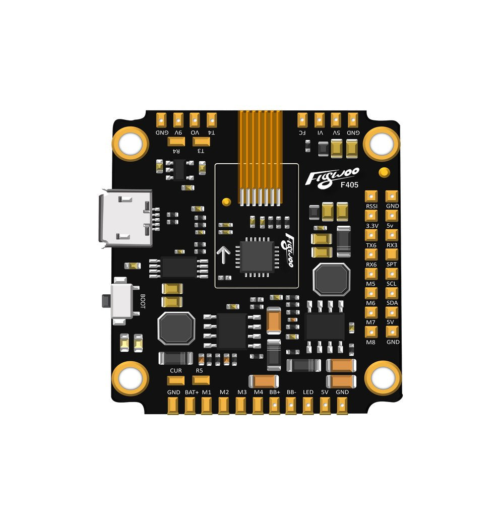 FLYWOO F405 Flight Controller (MPU 6000)