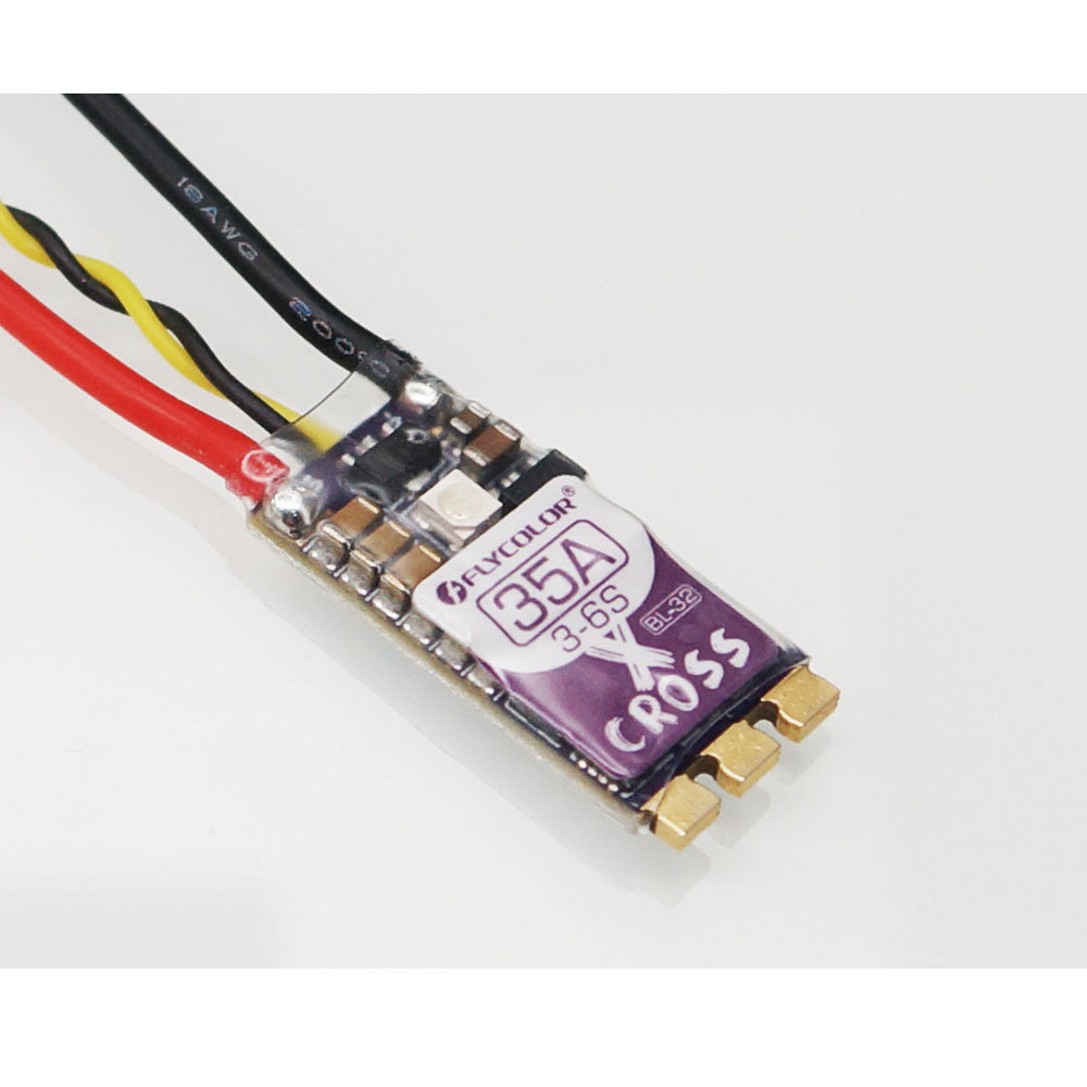 FlyColor X-Cross BL-32 35A 3-6S Dshot Brushless ESC (Set of 4)