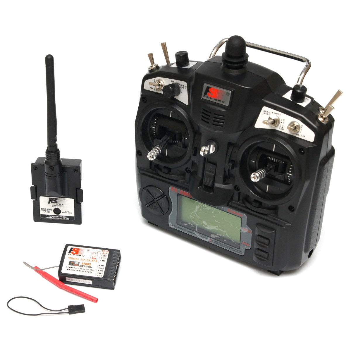 Flysky 9x 2.4GHz 9CH Transmitter WITH RECEIVER (Mode 2) – RC Mumbai