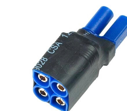 Amass EC5 Series Connector 2-male 1-female Battery Lipo Connector